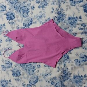 Pink Zara swimsuit